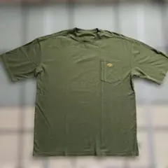 【未使用品】KOOKYNオリーブ色 Tシャツ サイズF ポケット付き