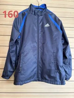 adidas アディダス ナイロンジャケット ウィンドブレーカー 160