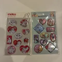 ディズニー プリンセス ベイマックス ウォーターシール