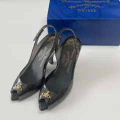 メリッサ×ヴィヴィアン ヒール パンプス EU38 約24〜24.5cm