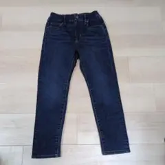 ユニクロ　デニムパンツ　ブルー　130サイズ