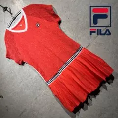 希少サイズ　FILA テニス　プリーツワンピース