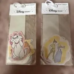 Disney store キャラクター マリー フィガロ シール2セット