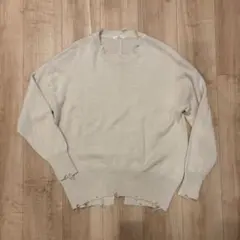 ダメージニット ニット