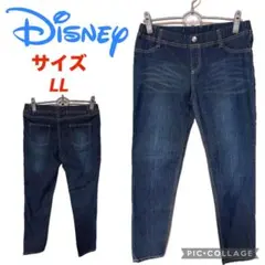 Disney レディース ストレートデニム パンツ LLサイズのサムネイル