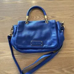 MARC BY MARC JACOBS ブルー　ショルダーバッグ