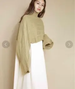 KBF ニット　セット　ワンピース