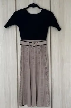 JILL by JILL STUART 五分袖ニットワンピース