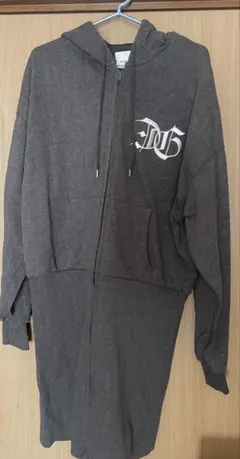 EGロゴジップパーカーワンピース