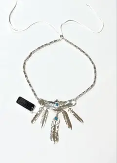 イーグル　5連フェザー　ネックレス