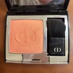 Dior パウダーチーク オレンジ系 ブラシ付き