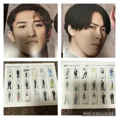 SnowManベストアルバム特典フェイスカード&衣装カード 岩本照 宮舘涼太