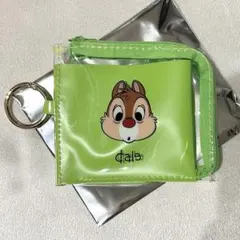 ディズニー キャラクター シークレット ウォレット カラナビ付き デール