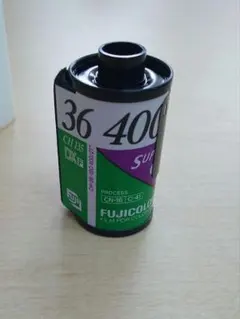 FUJICOLOR SUPER 400 35mm 36枚撮 フィルム　期限切れ
