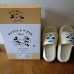 Disney Mickey & Minnie 厚底シャワーサンダル Mのサムネイル