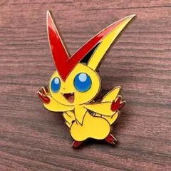 ポケモンセンター東北 ピカチュウ ビクティニ ピンバッジ - メルカリ