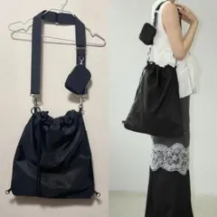 【限定価格】 chuclla マルチサコッシュ ショルダートート ナイロンバッグのサムネイル