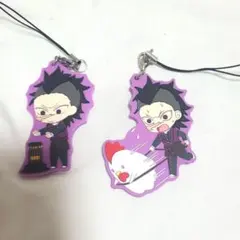 鬼滅の刃　ローソン　ラバーストラップ　不死川玄弥　2点　まとめ売り