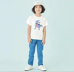 超美品☆ポールスミスジュニア　ストレッチ製品染めブッシュパンツ120