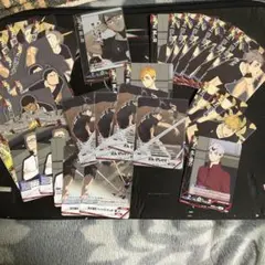 ハイキュー‼︎バボカ‼︎BREAK 稲荷崎高校　どんぴしゃり４枚セット＋３６枚