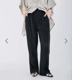 カラーパンツ ワイドパンツ