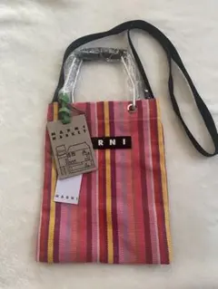 【大人気！】MARNI MARKET ショルダーバッグ ストライプ