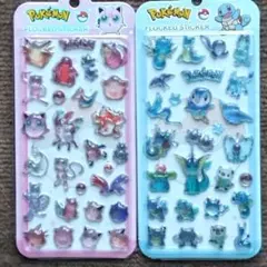 硬いシール キャラクター ポケモン ２枚セット