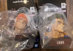 一番くじ　ストリートファイター6　 D賞　ヘッドフィギュア　2点セット