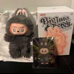 【正規品】ラブブLABUBU らぶぶ シークレット ID 本我 エナジー黒グレー