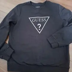 GUESS ブラック トレーナー S