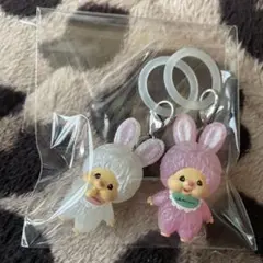 チムたん めじるしアクセサリー ピンク 白 モンチッチ