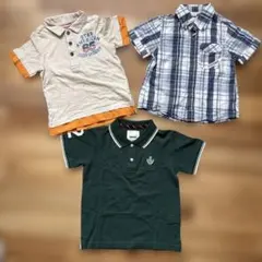 any FAM ほか　110 男の子　半袖　３点セット