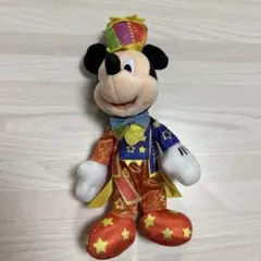 東京ディズニーランド　４０周年　ミッキーマウス ぬいぐるみバッジ