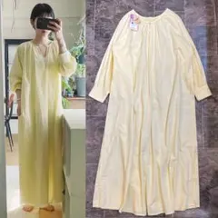 【新品未使用/タグ付】niko and×aratコラボ2WAYタックワンピース黄