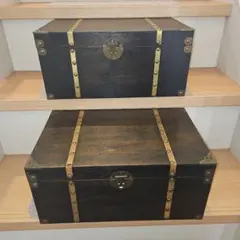 ヴィンテージ ハリーポッター 全巻収納専用木箱 同サイズ 2個セット 静山社 ヴィンテージ ハリーポッター 全巻収納専用木箱 同サイズ 2個セット 静