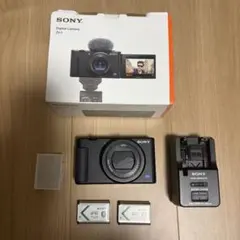 SONY ZV-1 デジタルカメラ 本体 バッテリー2つのサムネイル