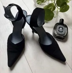 未使用　CHARLES JOURDAN ブラックハイヒール　卒業式　入学式