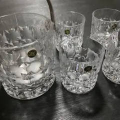 HOYAクリスタル　オンザロックグラス セット