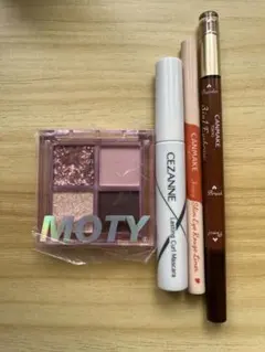 MOTY アイシャドウパレット　クリアマスカラ　アイブロウ