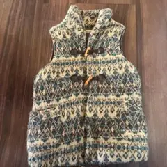 Branshes 140 ベージュ・青・茶色のベスト