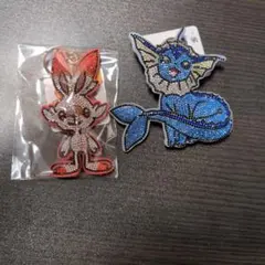 ポケモン ラインストーン キーホルダー 2個セット