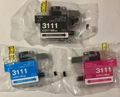 ブラザー LC3111 互換インクカートリッジ 3色セット BK,C,Mのサムネイル