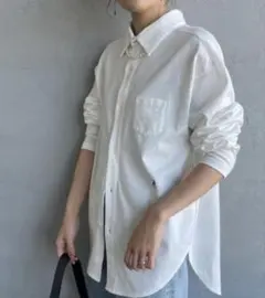 Americana Jeans factoryホワイト 長袖シャツのサムネイル