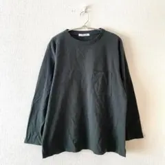 ☆【ジャーナルスタンダード】Tシャツ ロンT 綿100% サイドスリット L