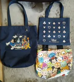 ディズニー トートバッグ 3点セット
