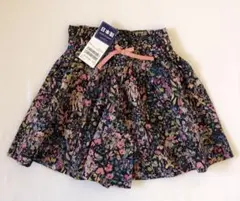 センスオブワンダー　リバティ　フェルダキュロットスカート　100