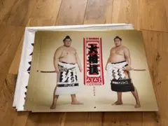 4冊セット　大相撲 2026年 壁掛けカレンダー 大相撲カレンダーのサムネイル