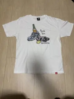 New Balance アフターラン Tシャツ Lサイズ ホワイト