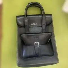 Dr. Martens 黒 レザー バックパック