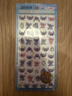 スティッチ ディズニー　ボンボンドロップミニシール 正規品